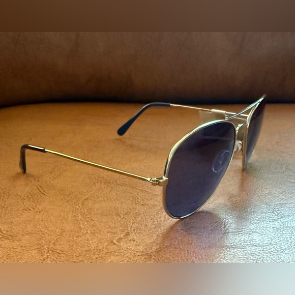 James Dean JD3003 Aviator Sunglasses Silver Frame Blue Lens 100% UV NWT - Picture 3 of 9